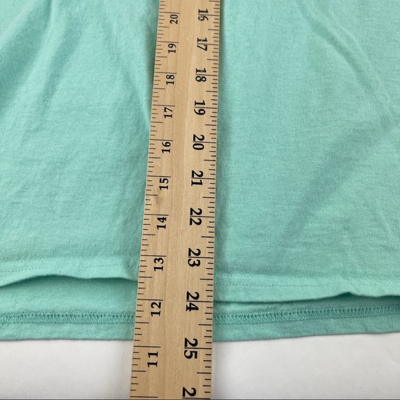 Simply Southern Tshirt Girls Small Green Waves - Picture 5 of 9